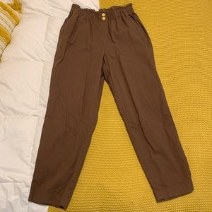 COPY - Loft Brown Paperbag Pants